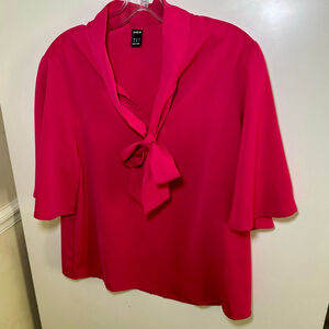 Women's SHEIN Fuchsia Blouse M Valentines Day